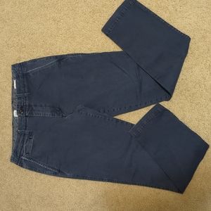 Gap pants slim 32x32 navy
